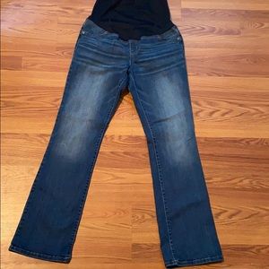 Bootcut maternity jean